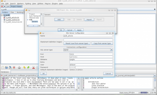 Figure 4. Adding SQL Server to a Project