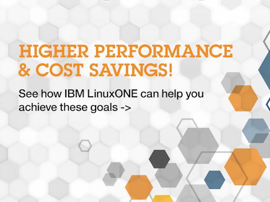 IBM LinuxONE: You don't have to chose between business needs and IT realities.