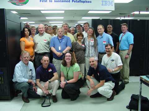 Part of the Roadrunner team at Los Alamos National Lab  