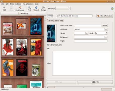 Organizing a Library