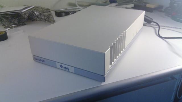 A mini-itx PC in a Sun box