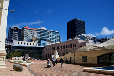 Linux.conf.au -- Wellington's Civic Square