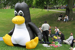 Inflatable Tux