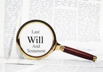 last will and testament