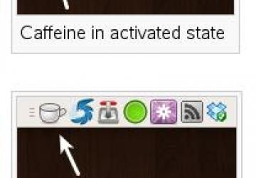 caffeine activated/deactivated