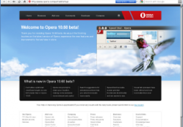 Opera 10.06 beta 