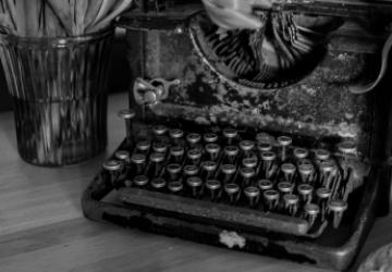 old typewriter