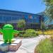 Google headquarters with Android statue