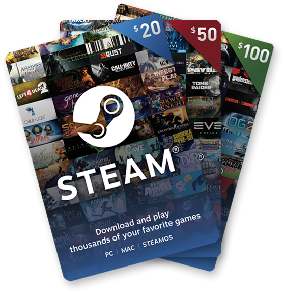 Steam Gift card