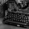 old typewriter